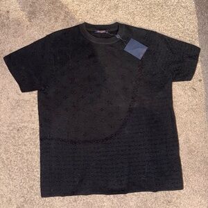 Louis Vuitton Graphic Jacquard Short Sleeve Tee